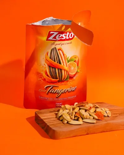 Zesto Tangerine - sachet 100g graines de tournesol